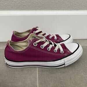 Converse Chuck Taylor All Star Mens 4/Womens 6 Purple Low Top Casual Shoes